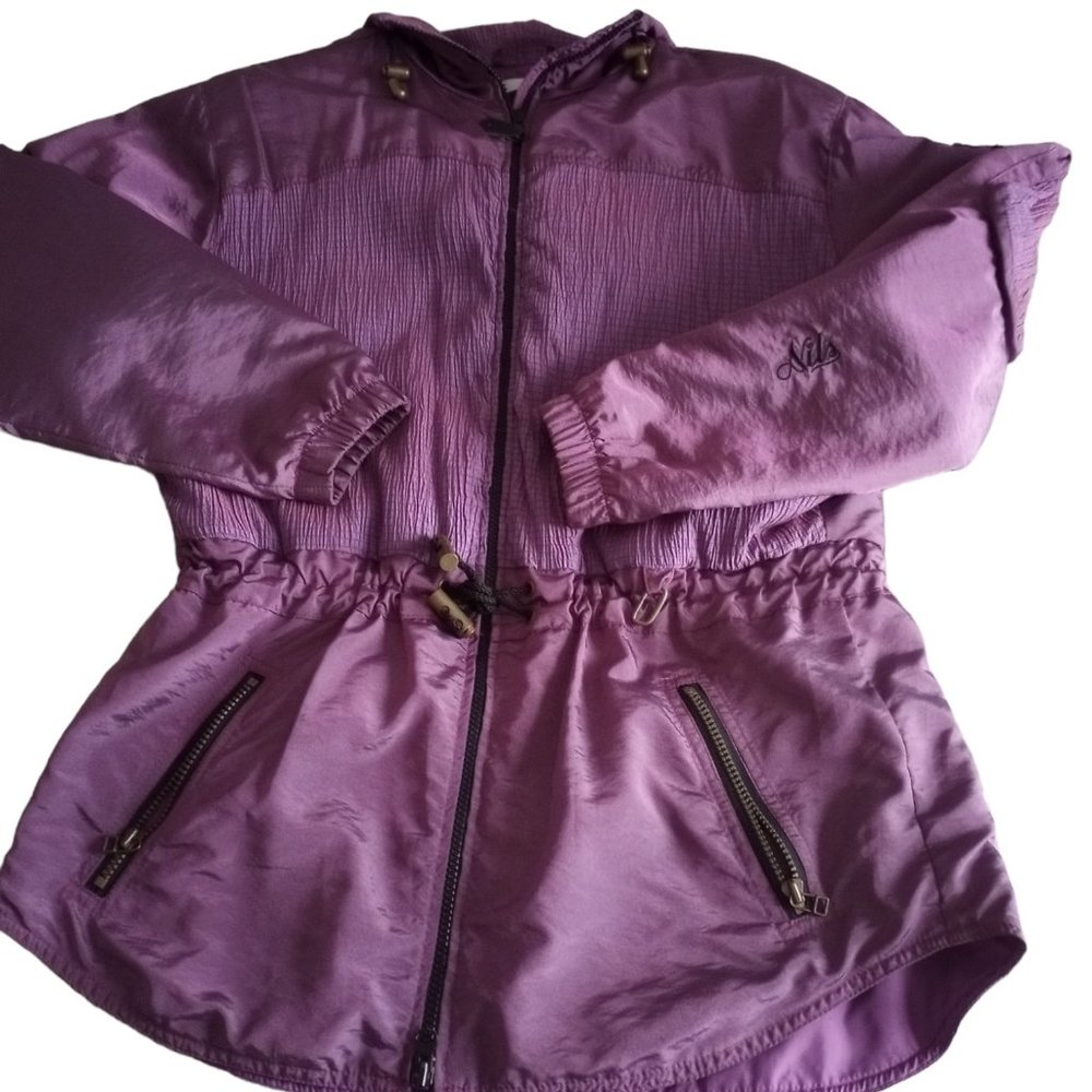 NILS Skiwear Purple Zippered Jacket - REDUCED